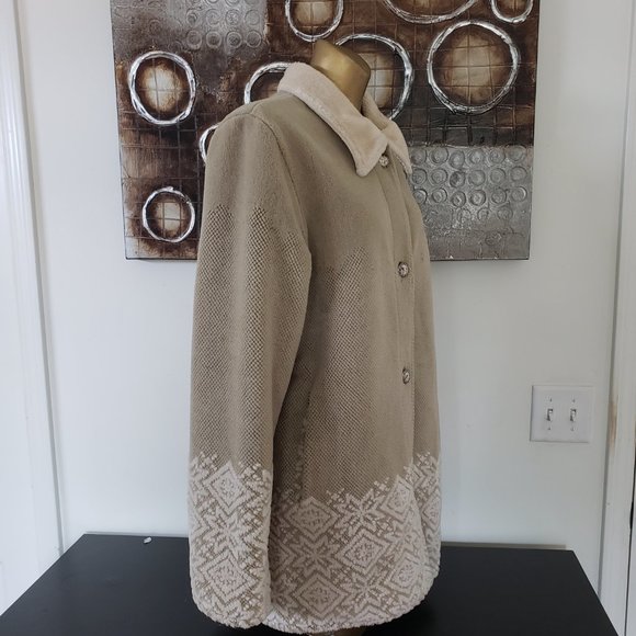 dennis basso Reversible Women's Jacket Size Large - Picture 12 of 16